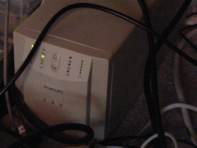 Gotta have backup power.