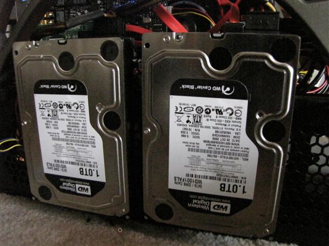 a 2x1TB RAID 1 array.
