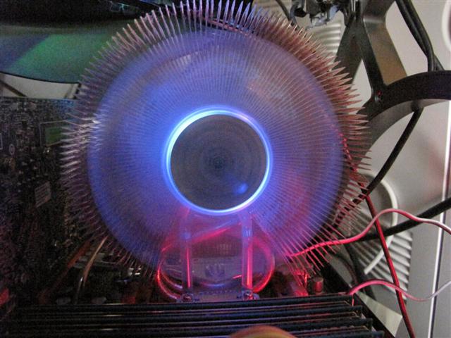 A Zalman CNPS9700. Great for overclocking.